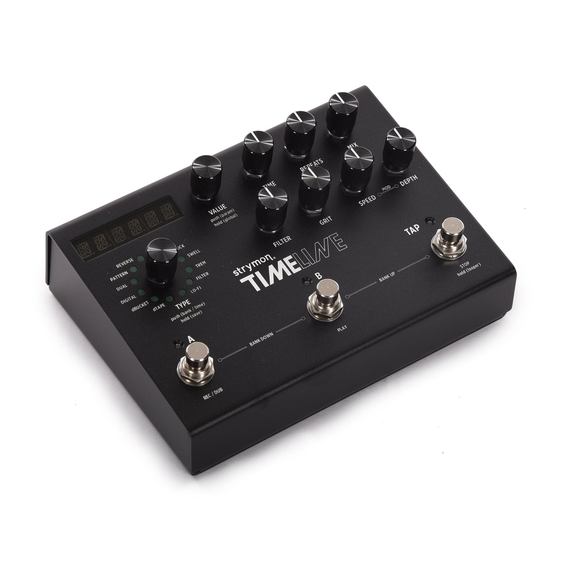 timeline effects pedal Strymon Limited Edition Midnight TimeLine Multidimensional Pedal