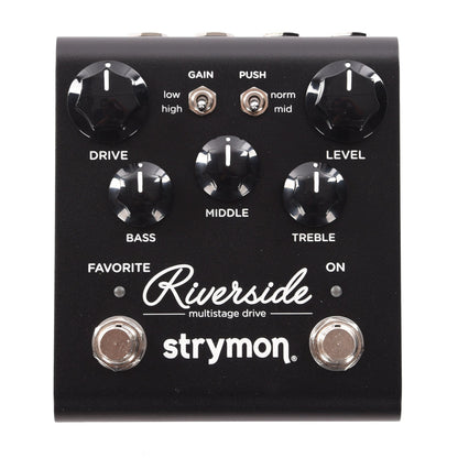 Strymon Limited Midnight Edition Riverside Multistage Drive Pedal Effects and Pedals / Overdrive and Boost