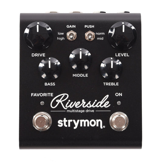 Strymon Limited Midnight Edition Riverside Multistage Drive Pedal Effects and Pedals / Overdrive and Boost