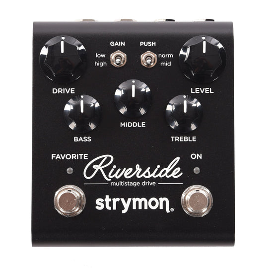 Strymon Limited Midnight Edition Riverside Multistage Drive Pedal Effects and Pedals / Overdrive and Boost