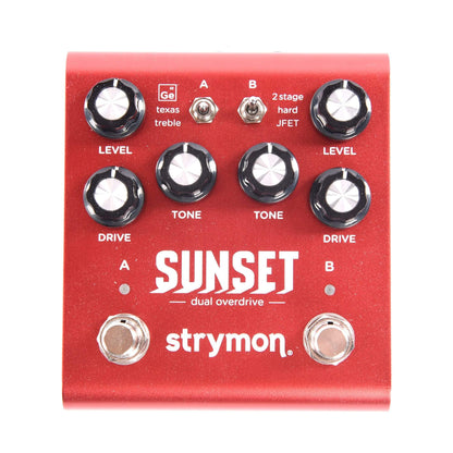 Strymon Sunset Dual Overdrive Effects and Pedals / Overdrive and Boost