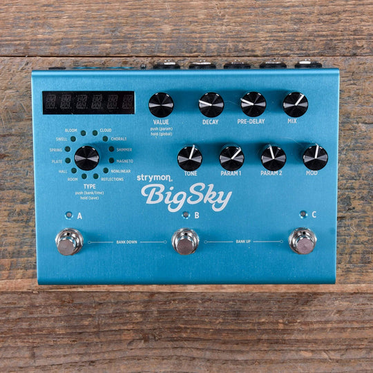 Strymon BigSky Reverberator Pedal Effects and Pedals / Reverb