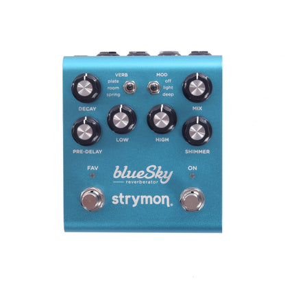 blue reverb pedal Strymon blueSky Reverberator Pedal V2