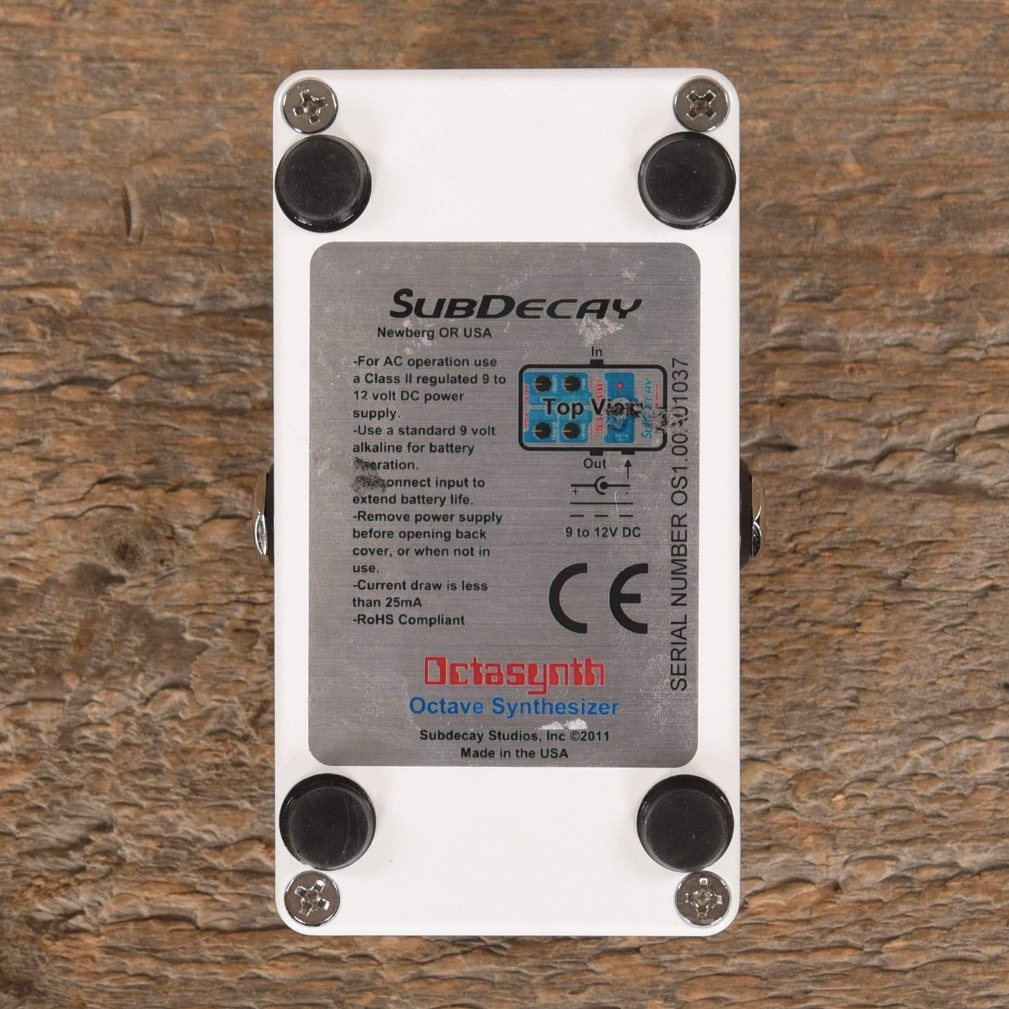 Subdecay Octasynth Octave Synthesizer Effects and Pedals / Octave and Pitch