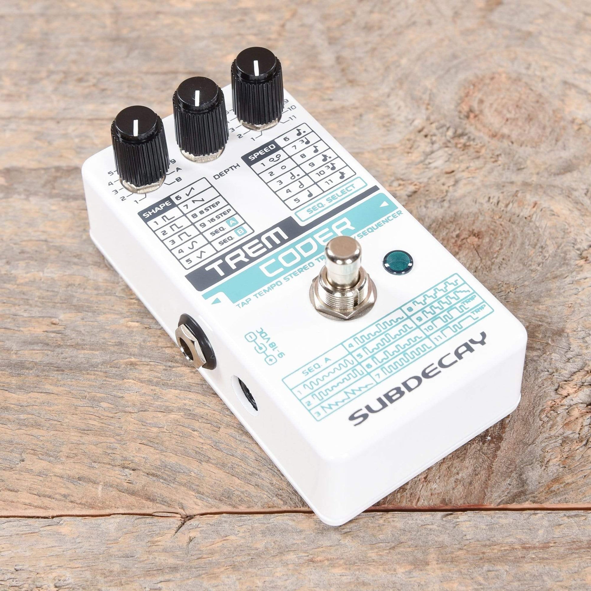 Subdecay Tremcoder Stereo Tremolo Sequencer Effects and Pedals / Tremolo and Vibrato