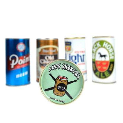 Suds Shakers Vintage Beer Can Shaker (Light Weight) Drums and Percussion / Auxiliary Percussion