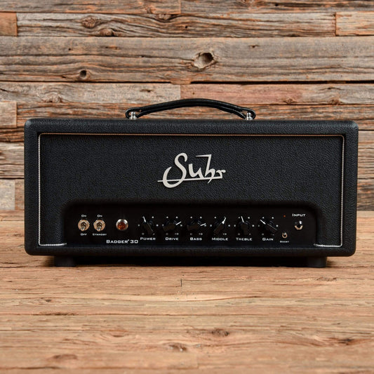 Suhr Badger 30 2xEL34 Head Black Amps / Guitar Heads
