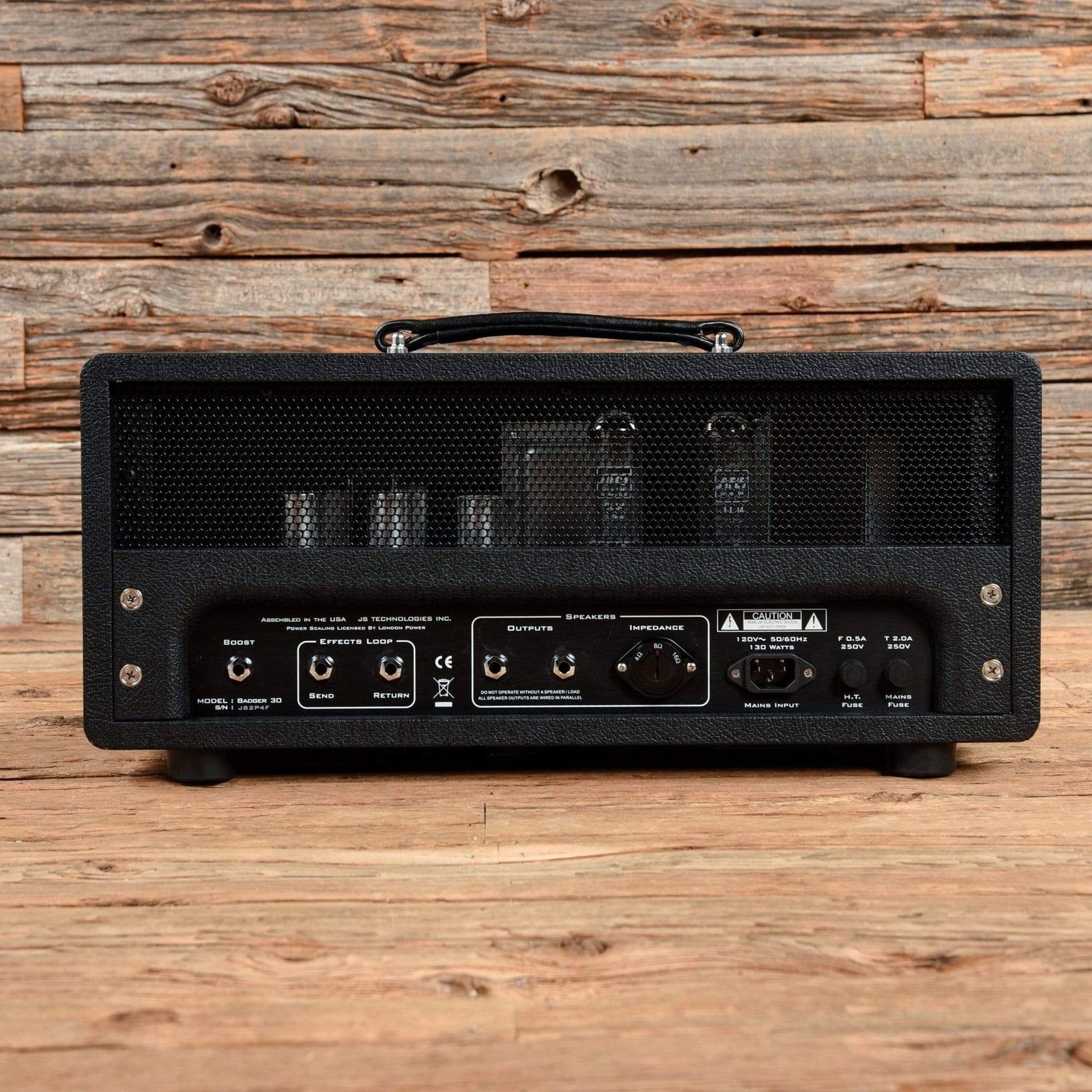 Suhr Badger 30 2xEL34 Head Black Amps / Guitar Heads