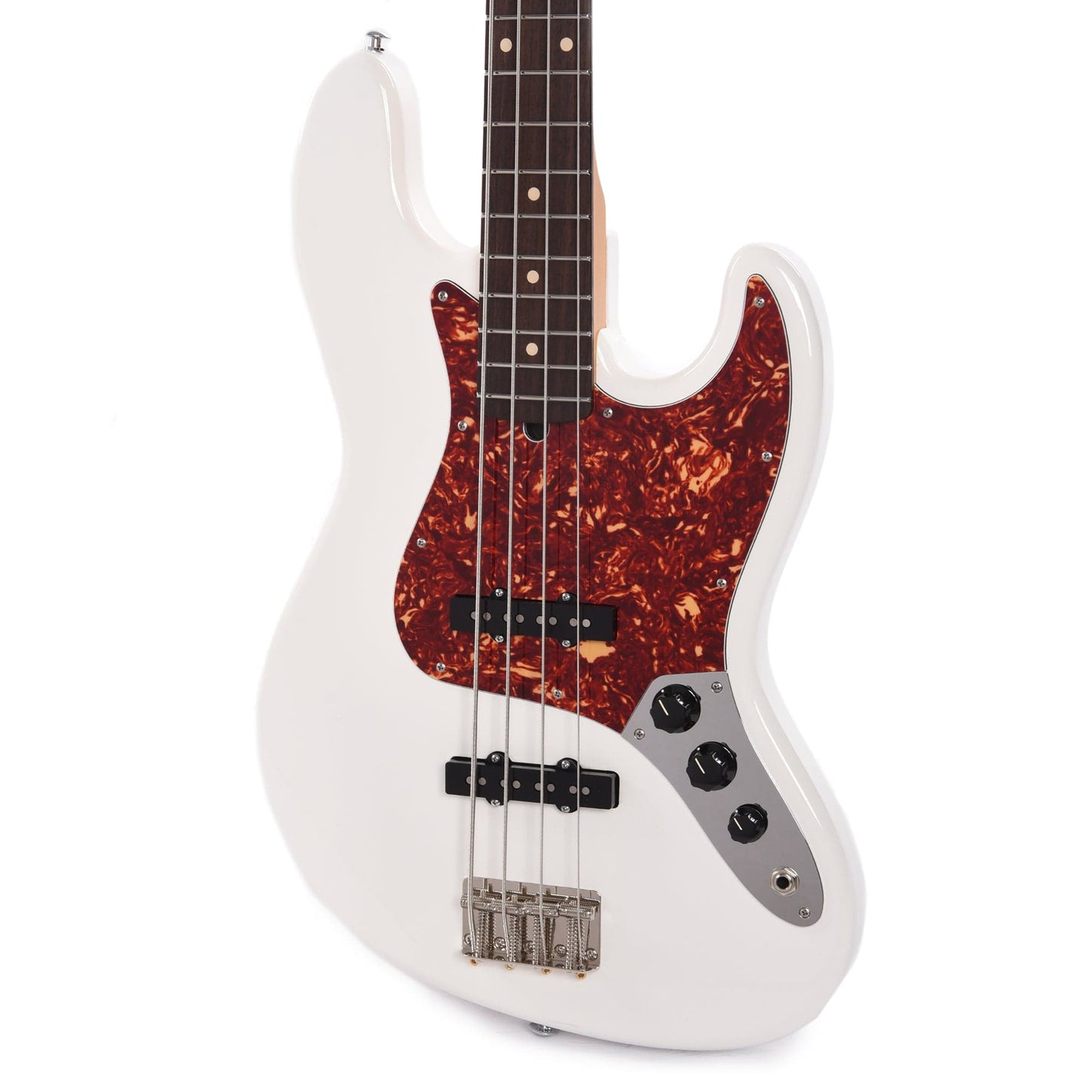 Suhr Classic J Antique Olympic White Bass Guitars / 4-String