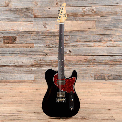 Suhr Alt T Pro Black Electric Guitars / Semi-Hollow