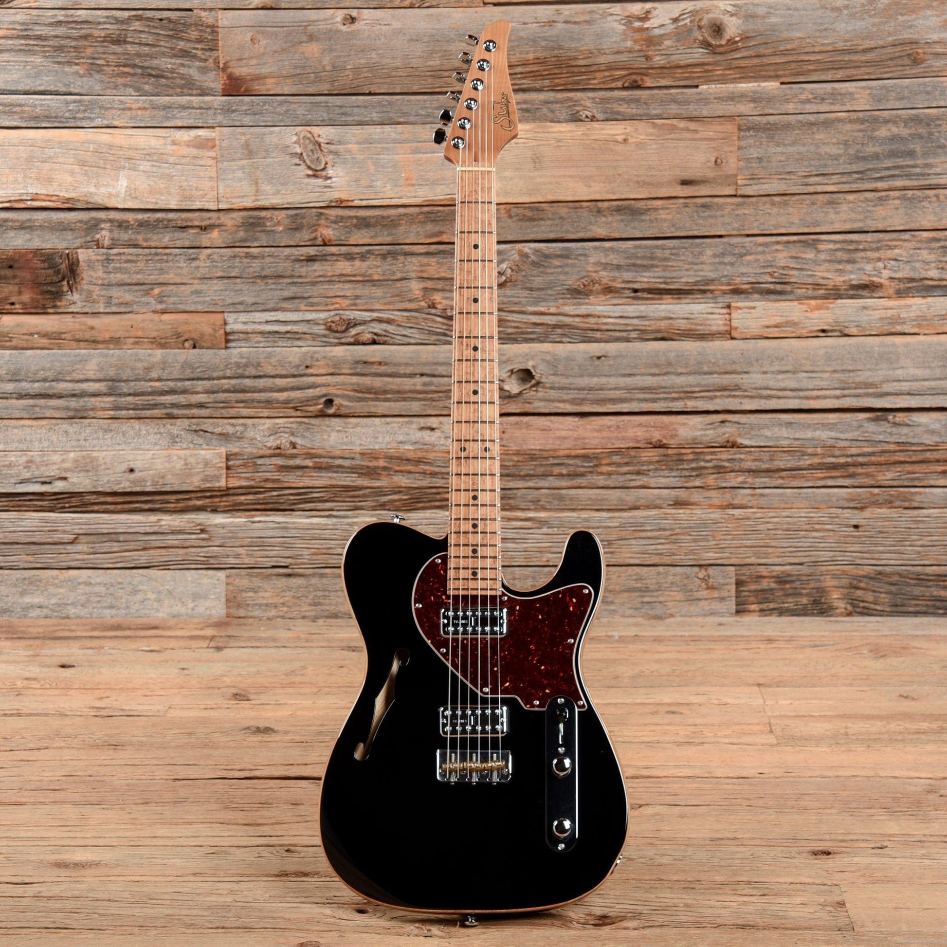 Suhr Classic T Semi-Hollow Black 2015 Electric Guitars / Semi-Hollow