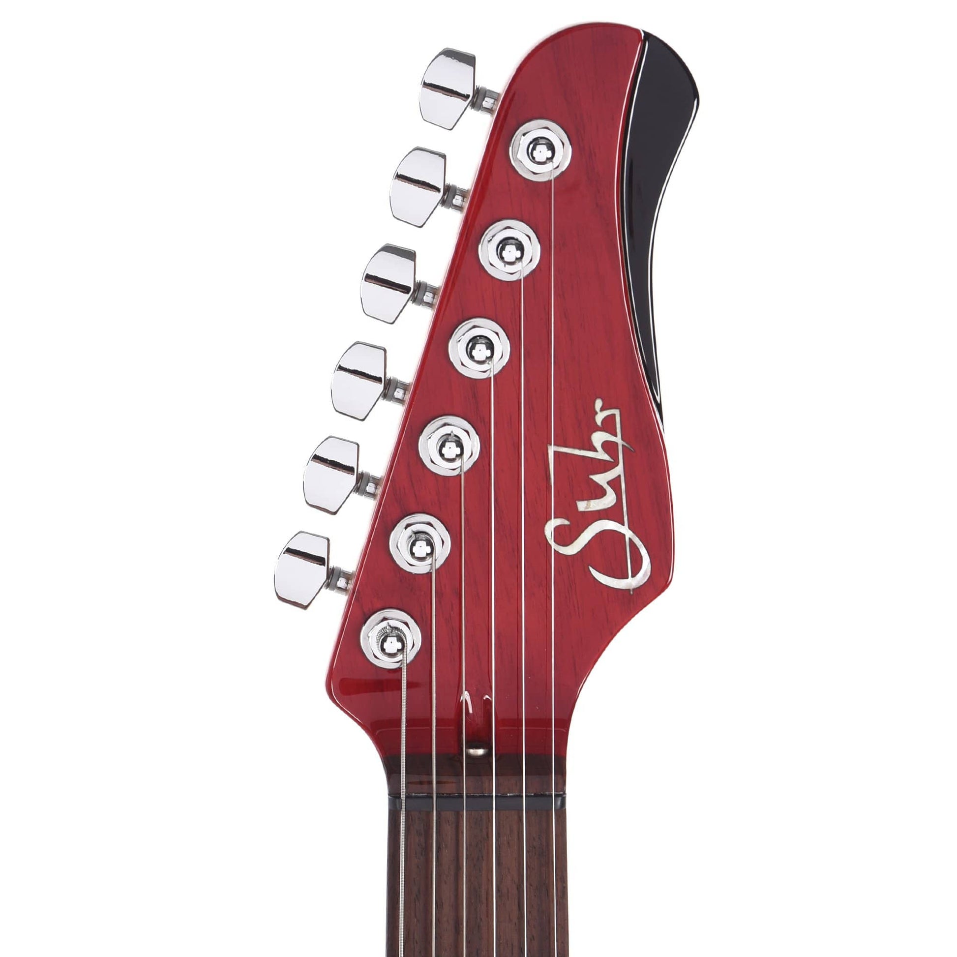 Suhr Classic T Swamp Ash Double Bound Trans Red Roasted Maple Neck w/Black S90 Pickups Electric Guitars / Semi-Hollow