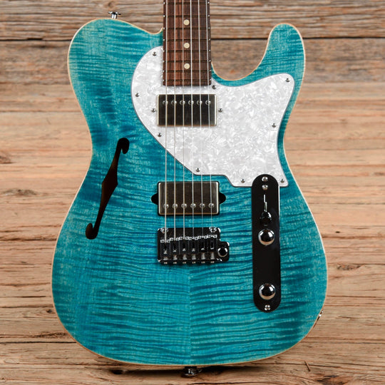 Suhr Select Alt T Bahama Blue Electric Guitars / Semi-Hollow