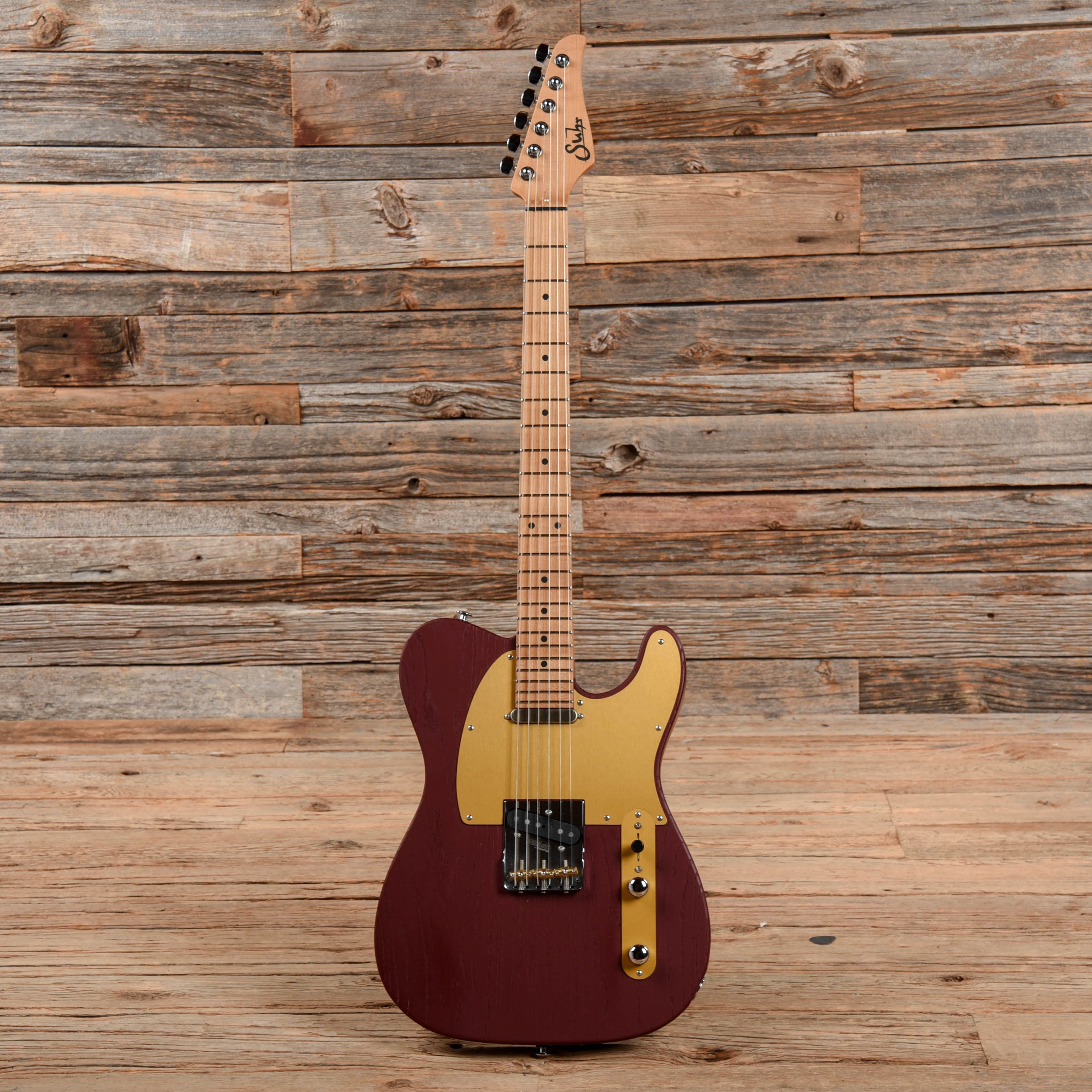 Suhr Andy Wood Signature Modern T Iron Red – Chicago Music Exchange