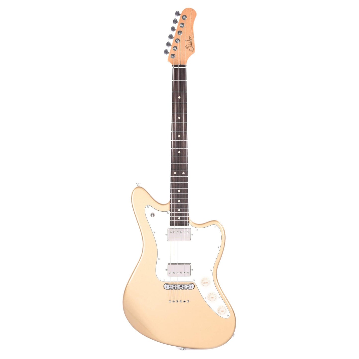 Suhr Classic JM Pro HH Gold w/TP6 Bridge & Parchment Pickguard Electric Guitars / Solid Body