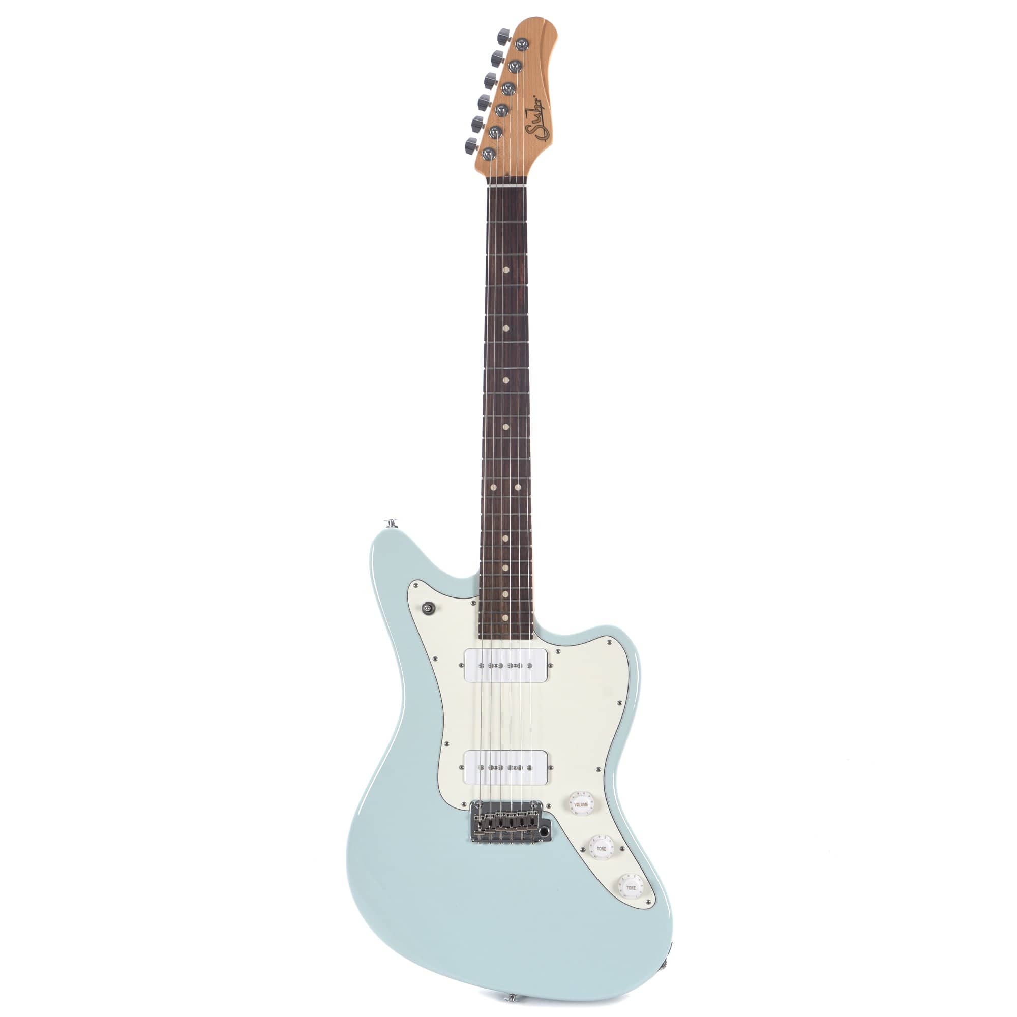 Suhr Classic JM S90 Sonic Blue SSCII w/Parchment Pickguard Electric Guitars / Solid Body