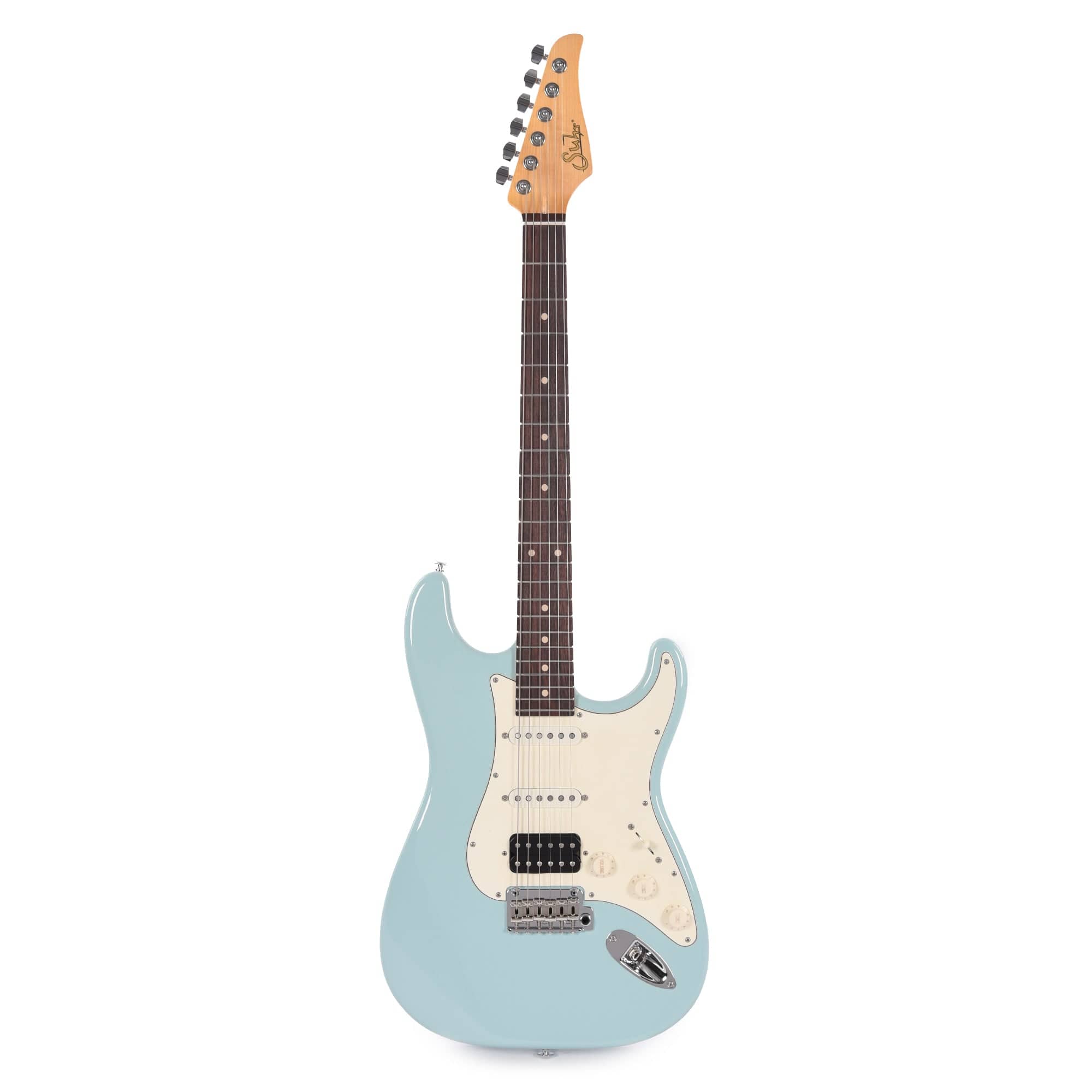 Suhr Classic S Antique HSS Sonic Blue SSCII Electric Guitars / Solid Body