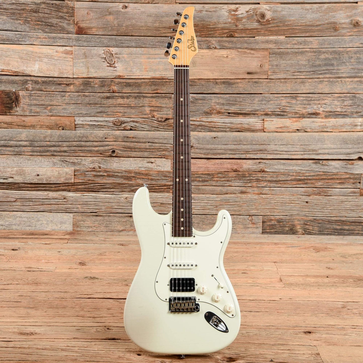 Suhr Classic S Antique Pro HSS Olympic White 2018 Electric Guitars / Solid Body