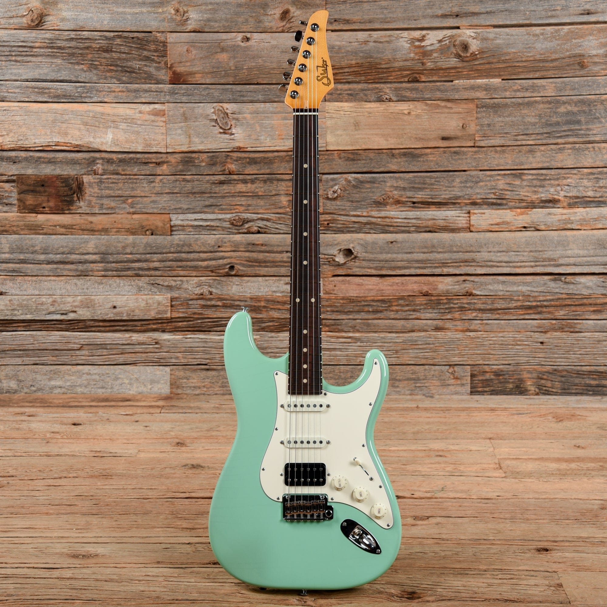Suhr Classic S Antique Surf Green Electric Guitars / Solid Body