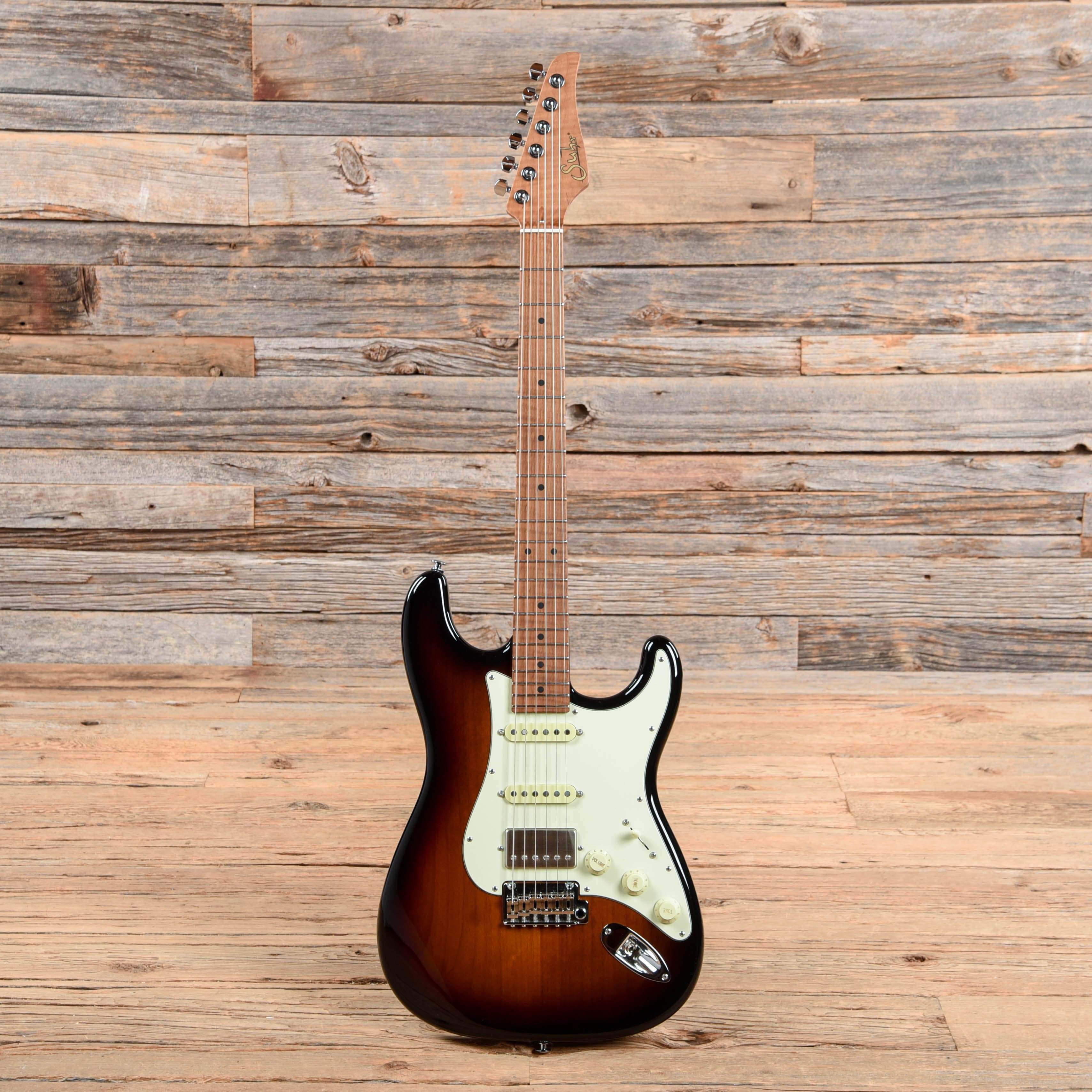 Suhr Classic S HSS Roasted Select Sunburst – Chicago Music Exchange