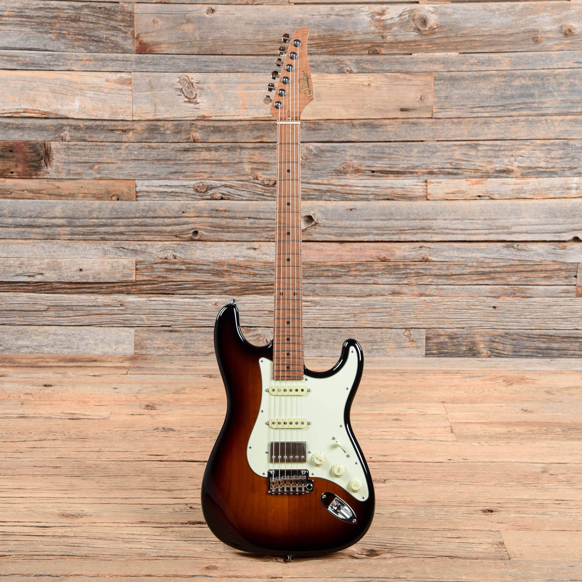 Suhr Classic S HSS Roasted Select Sunburst Electric Guitars / Solid Body