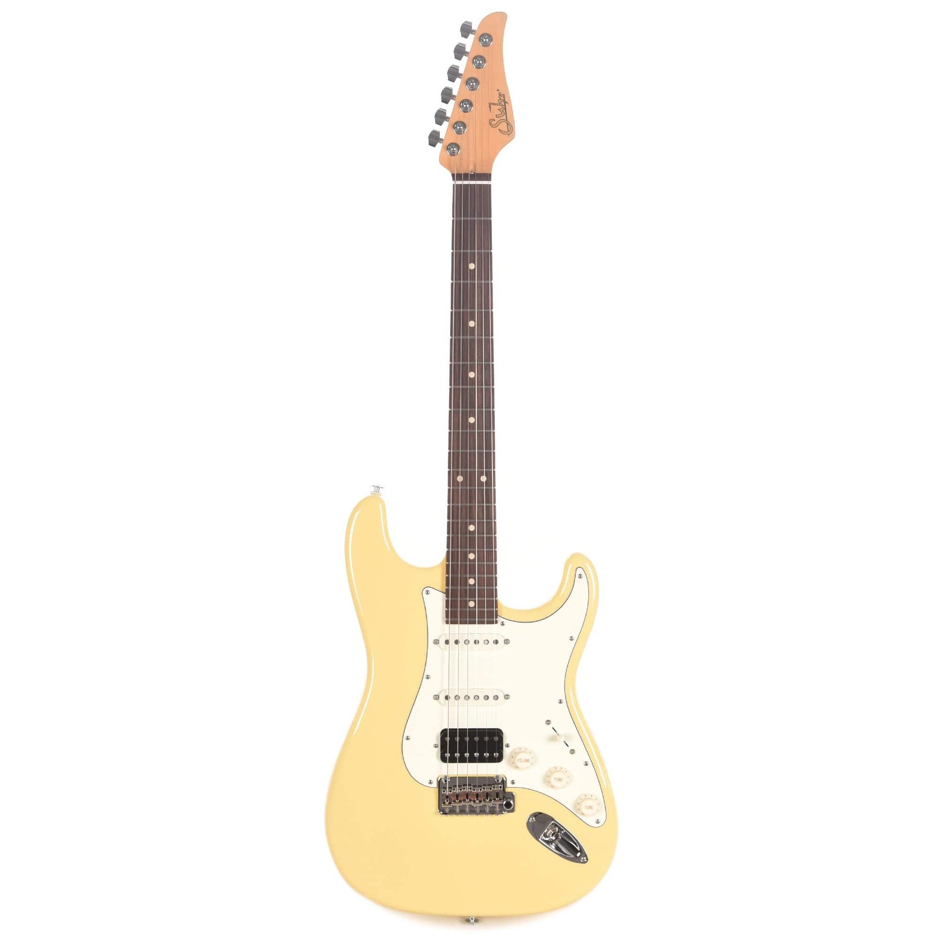 Suhr Classic S HSS Vintage Yellow SSCII Electric Guitars / Solid Body
