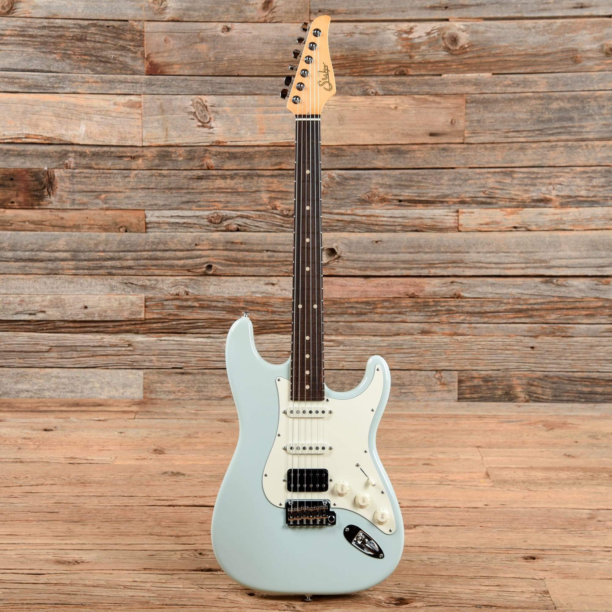 Suhr Classic S Pro Sonic Blue Electric Guitars / Solid Body