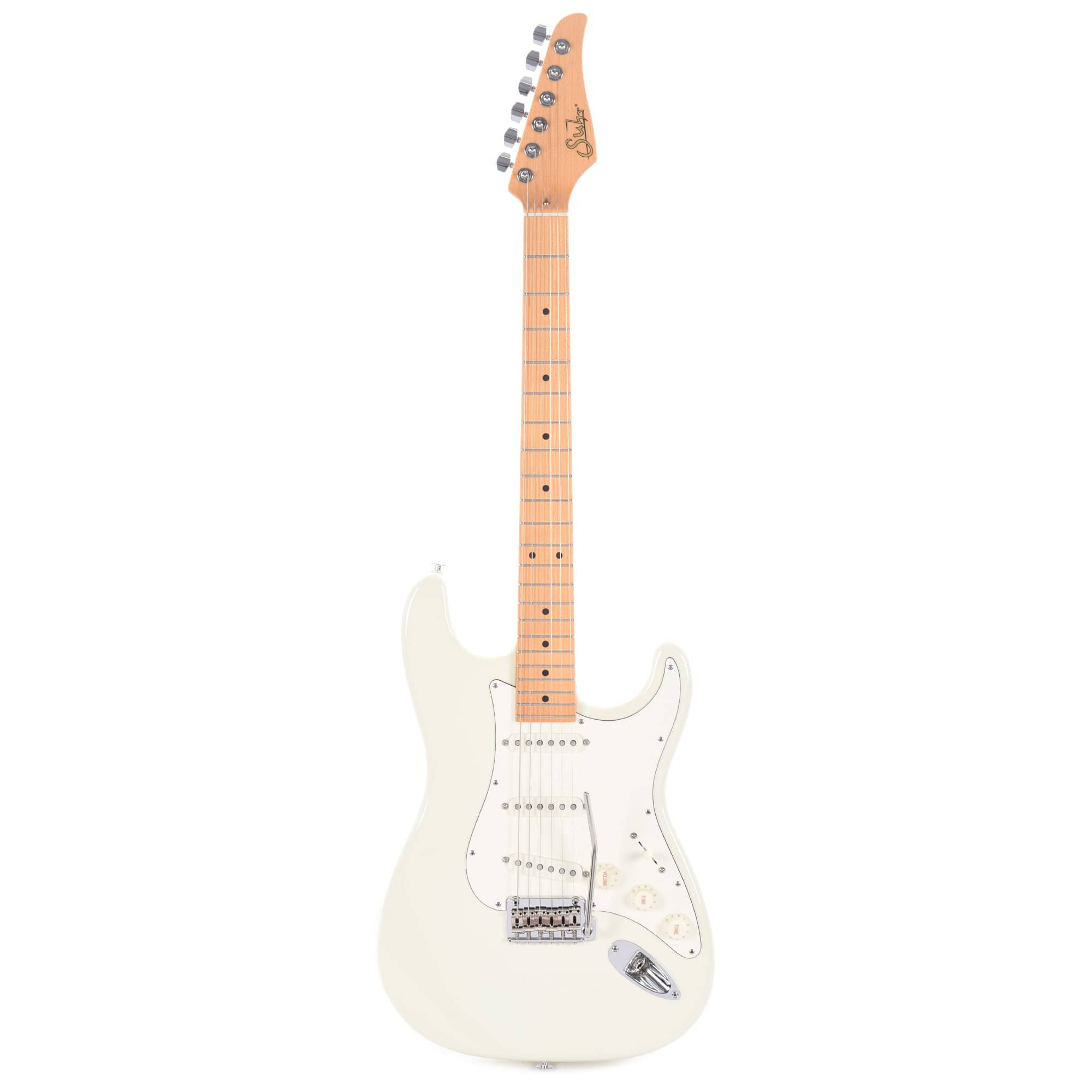 Suhr Classic S SSS Olympic White SSCII Electric Guitars / Solid Body