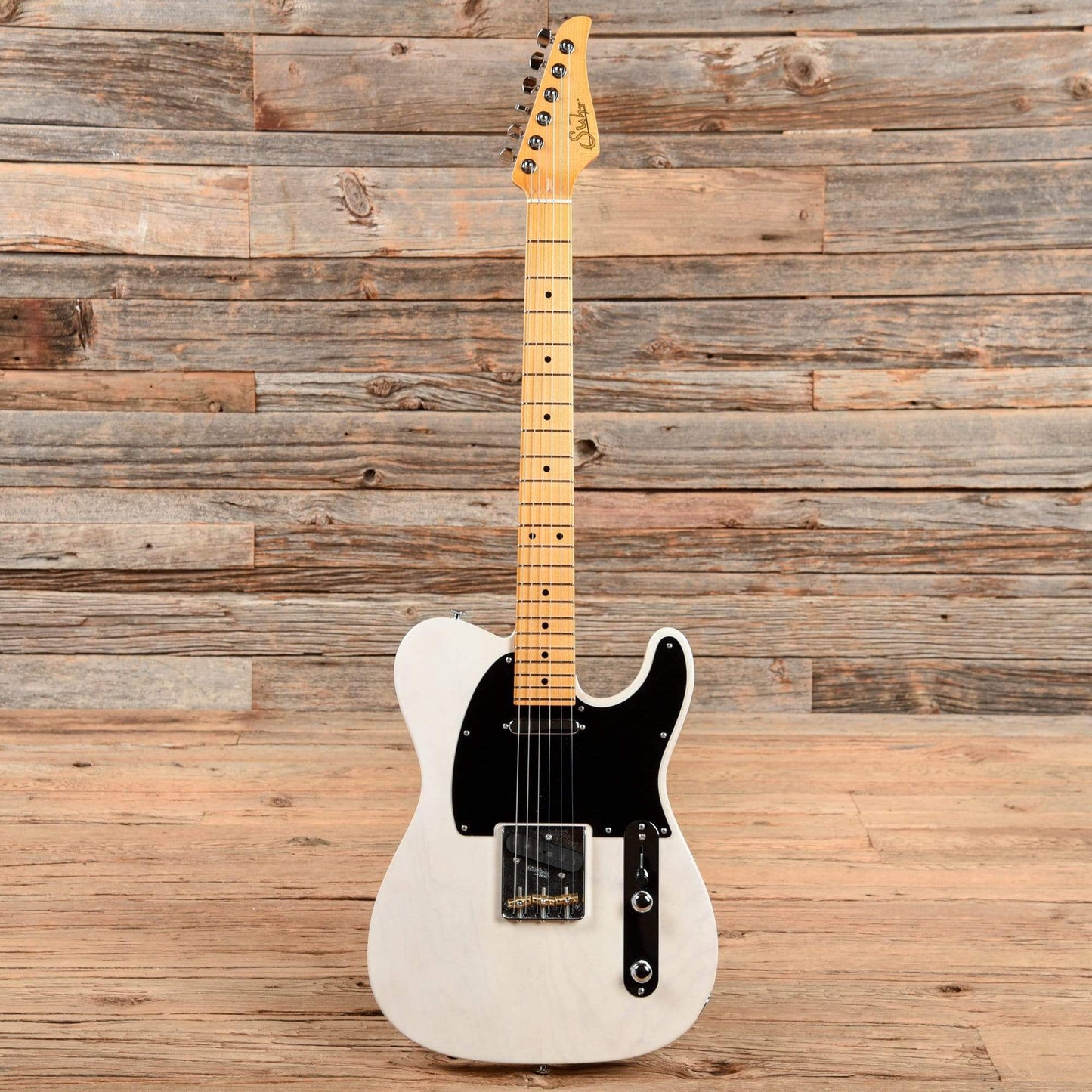 Suhr Classic T Antique Transparent White 2019 Electric Guitars / Solid Body