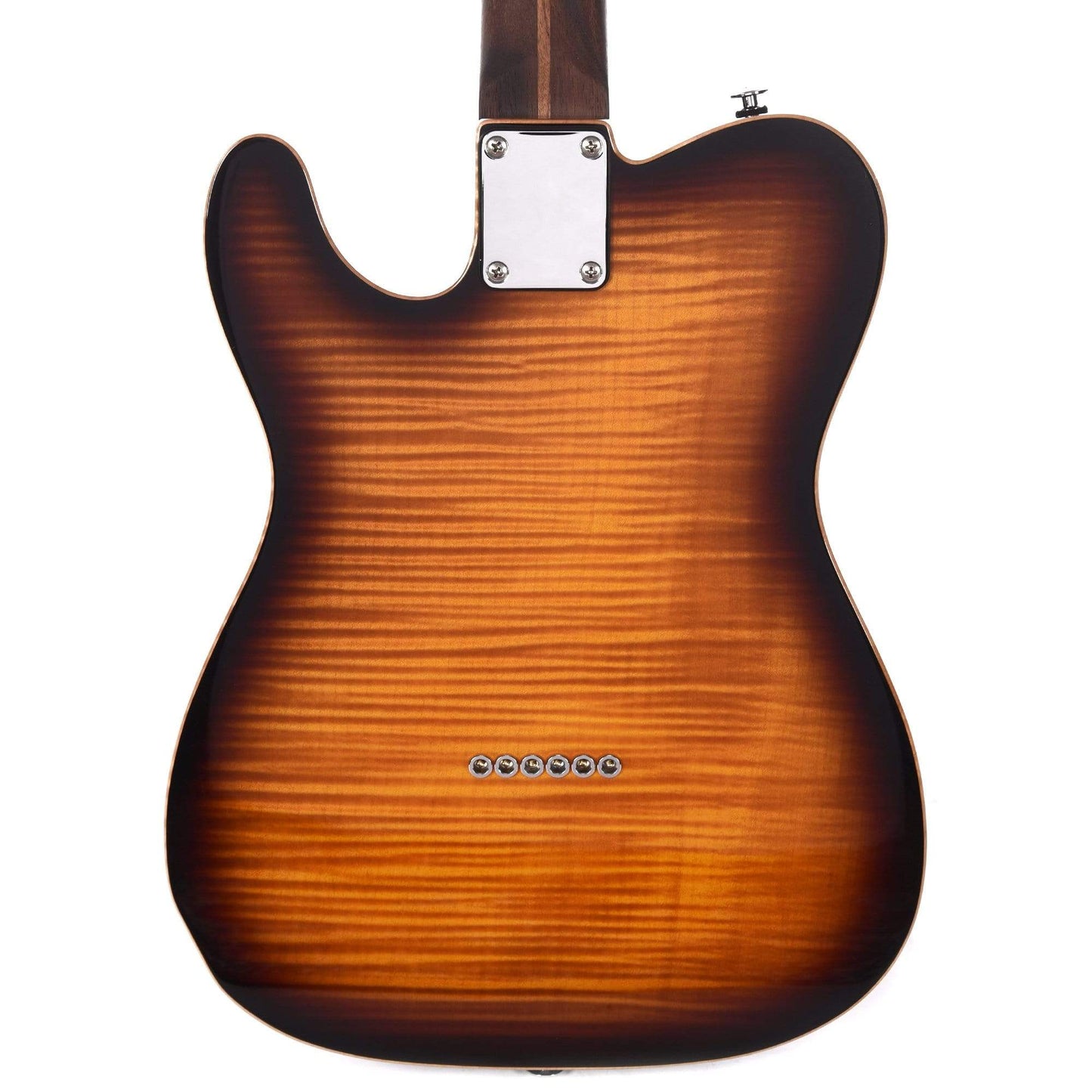 Suhr Custom Classic T One-Piece Maple Top & Back 2-Tone Sunburst w/TV Jones Pickups Electric Guitars / Solid Body