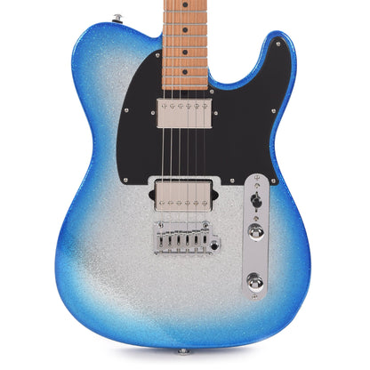 Suhr Custom Classic T Paulownia HH Blue Burst Sparkle w/1-Piece Roasted Maple Neck Electric Guitars / Solid Body