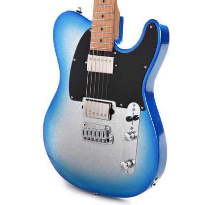 Suhr Custom Classic T Paulownia HH Blue Burst Sparkle w/1-Piece Roasted Maple Neck Electric Guitars / Solid Body