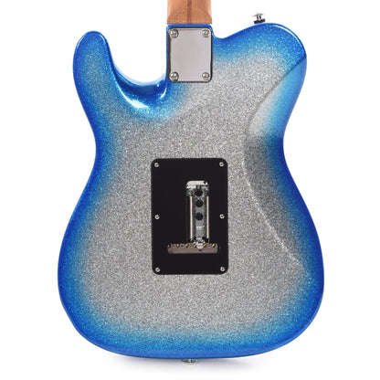 Suhr Custom Classic T Paulownia HH Blue Burst Sparkle w/1-Piece Roasted Maple Neck Electric Guitars / Solid Body