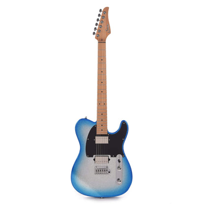 Suhr Custom Classic T Paulownia HH Blue Burst Sparkle w/1-Piece Roasted Maple Neck Electric Guitars / Solid Body