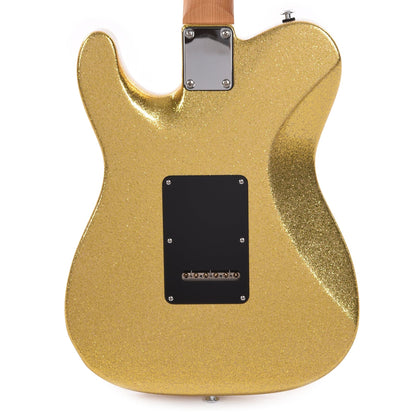 Suhr Custom Classic T Paulownia HH Gold Sparkle w/Roasted Neck & Rosewood Fingerboard Electric Guitars / Solid Body