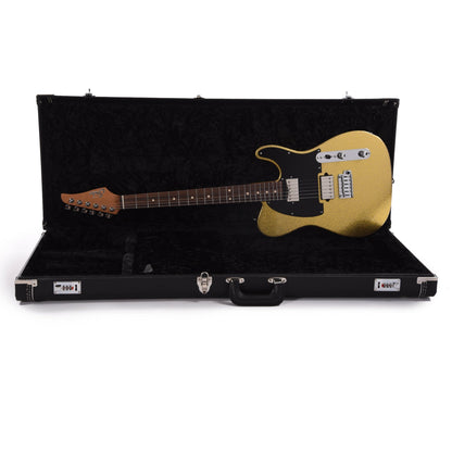 Suhr Custom Classic T Paulownia HH Gold Sparkle w/Roasted Neck & Rosewood Fingerboard Electric Guitars / Solid Body