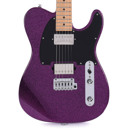 Suhr Custom "CME Spec" Classic T Paulownia HH Purple Sparkle w/1-Piece Roasted Maple Neck Electric Guitars / Solid Body