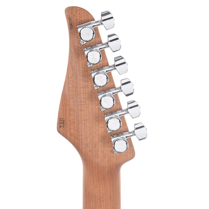 Suhr Custom "CME Spec" Modern HSS Waterfall Burl Maple Trans Amber Electric Guitars / Solid Body