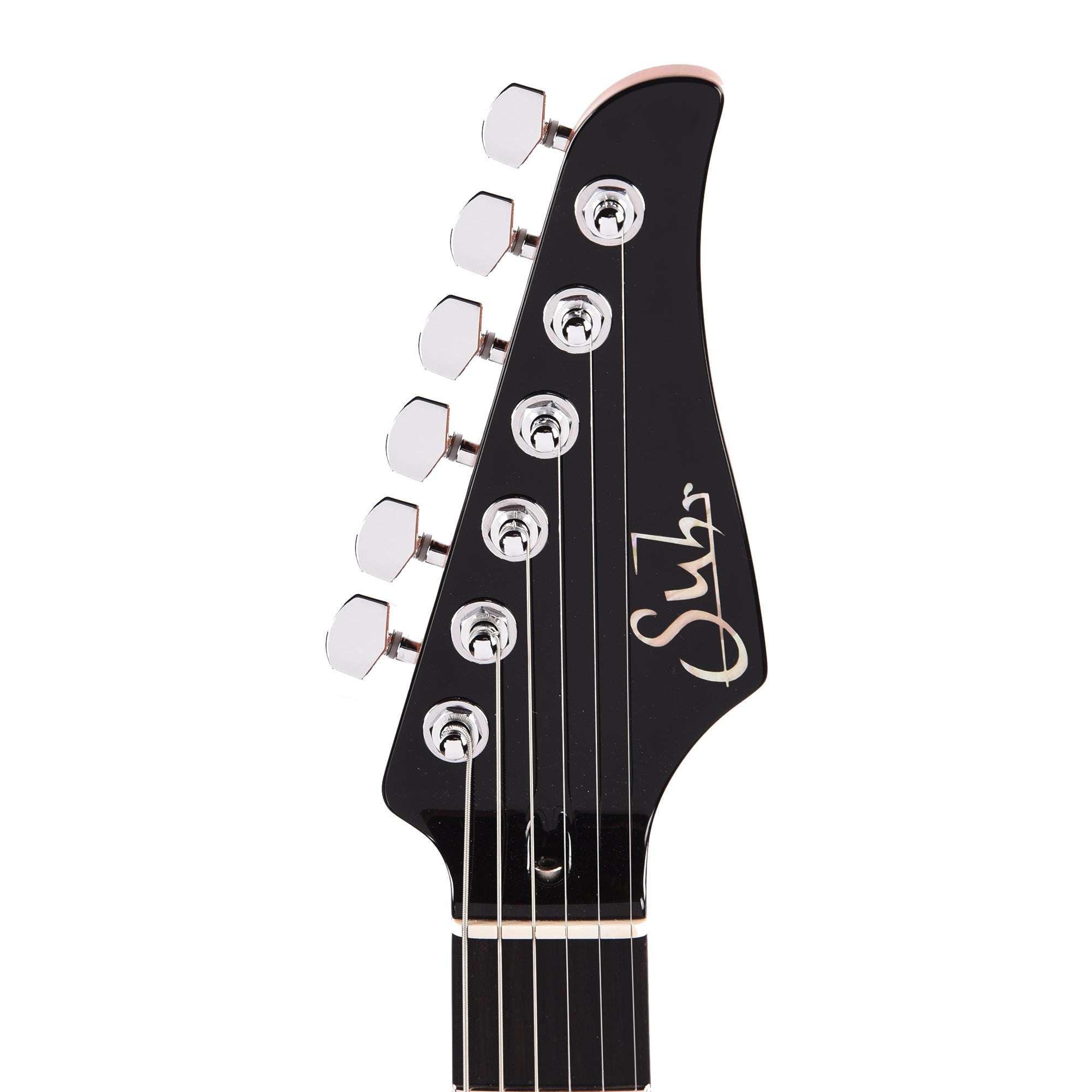 Suhr Custom Modern HH Quilted Maple/Mahogany Transparent Teal Electric Guitars / Solid Body