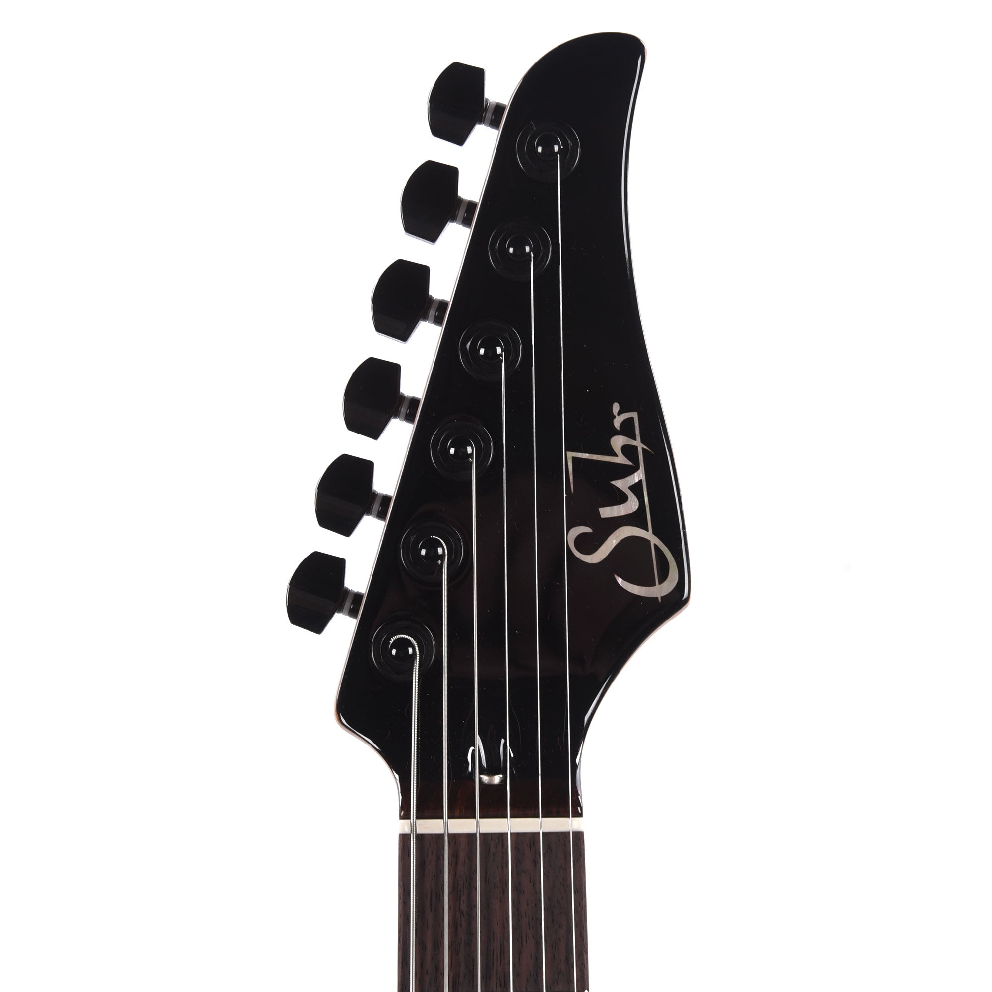 Suhr Custom Modern HSH Quilted Maple Faded Transparent Green Burst w/Roasted Flame Maple Neck Electric Guitars / Solid Body