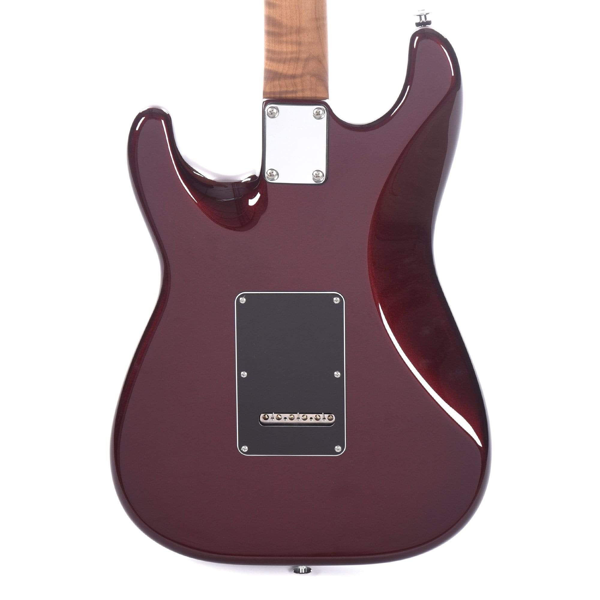 Suhr Limited Edition Classic S HSS Metallic Brandywine SSCII Roasted Flame Maple Neck Electric Guitars / Solid Body