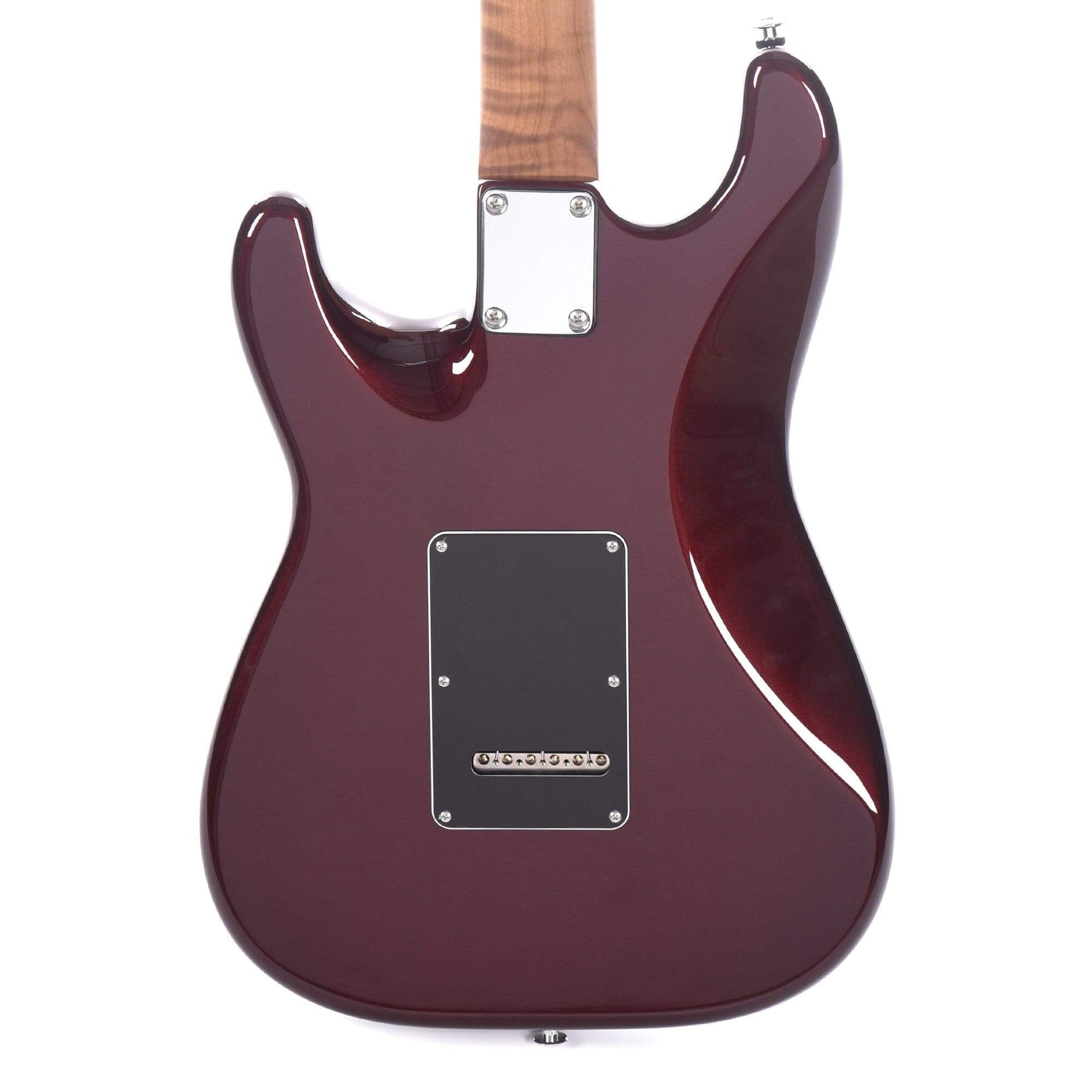 Suhr Limited Edition Classic S HSS Metallic Brandywine SSCII Roasted Flame Maple Neck Electric Guitars / Solid Body