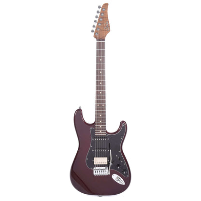 Suhr Limited Edition Classic S HSS Metallic Brandywine SSCII Roasted Flame Maple Neck Electric Guitars / Solid Body