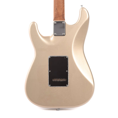Suhr Limited Edition Classic S HSS Metallic Champagne SSCII Roasted Flame Maple Neck Electric Guitars / Solid Body