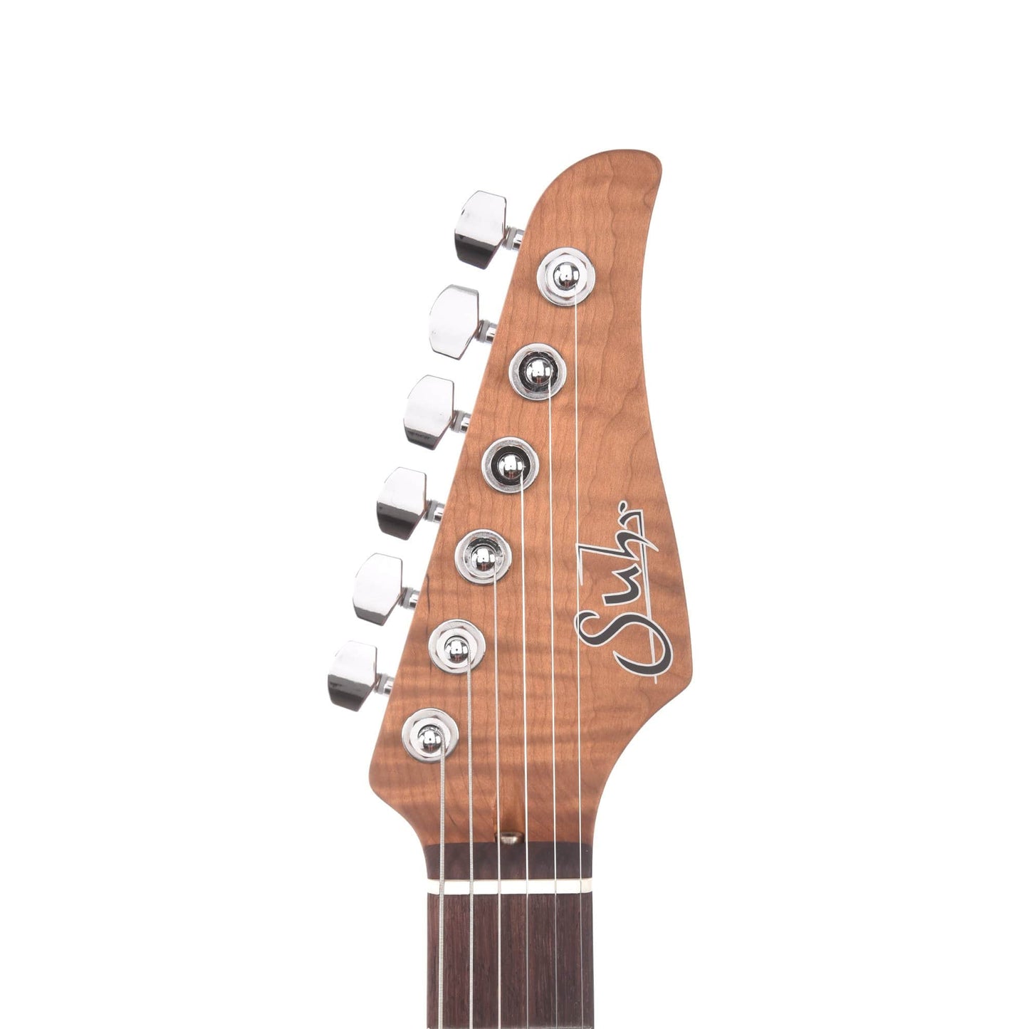 Suhr Limited Edition Classic S HSS Metallic Champagne SSCII Roasted Flame Maple Neck Electric Guitars / Solid Body