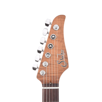 Suhr Limited Edition Classic S HSS Metallic Champagne SSCII Roasted Flame Maple Neck Electric Guitars / Solid Body