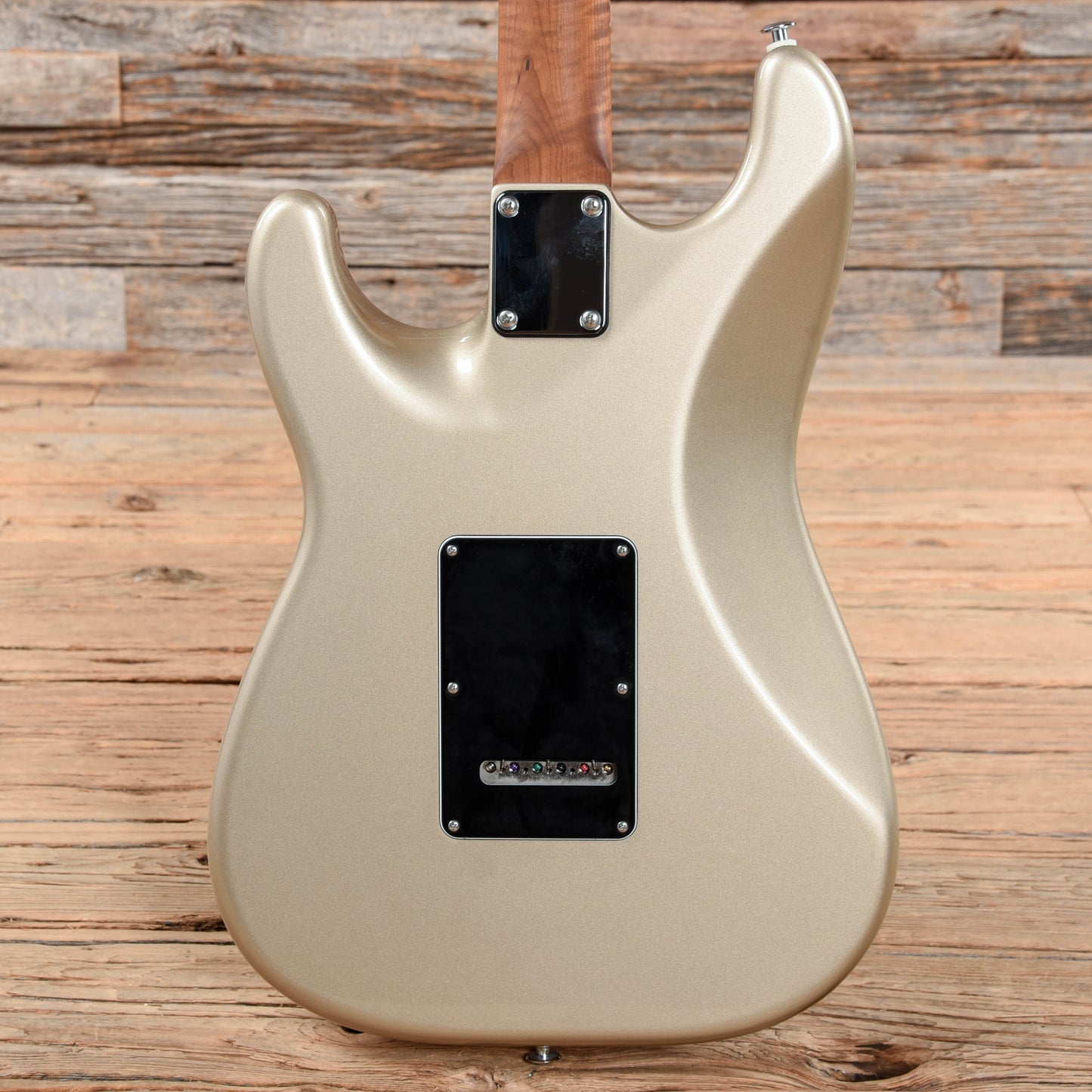 Suhr Limited Edition Classic S HSS Metallic w/Roasted Flame Maple Neck Champagne 2020 Electric Guitars / Solid Body