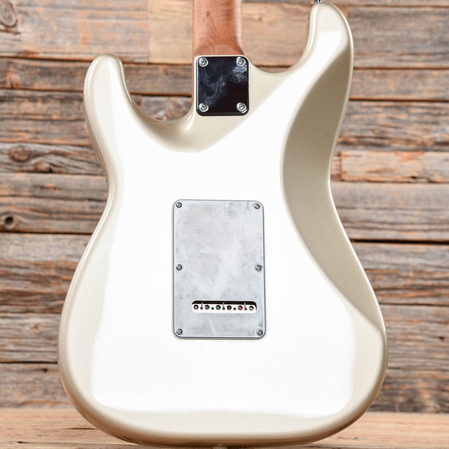 Suhr Limited Edition Classic S HSS Metallic w/Roasted Flame Maple Neck Champagne 2020 Electric Guitars / Solid Body