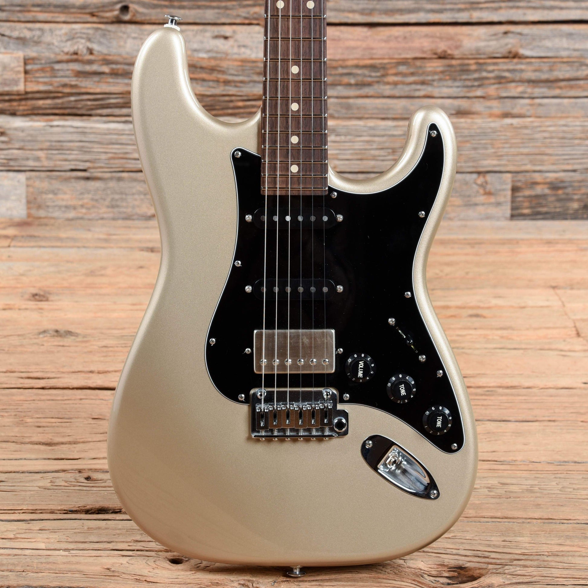 Suhr Limited Edition Classic S HSS Metallic w/Roasted Flame Maple Neck Champagne 2020 Electric Guitars / Solid Body