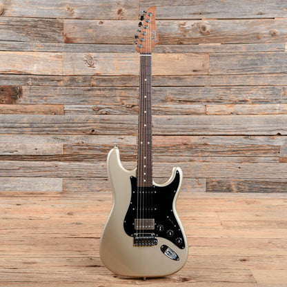 Suhr Limited Edition Classic S HSS Metallic w/Roasted Flame Maple Neck Champagne 2020 Electric Guitars / Solid Body